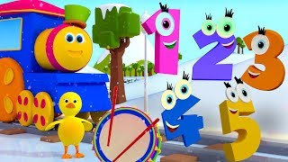 Bob Le Train | Bob, train numéro Compilation | Counting Number Song