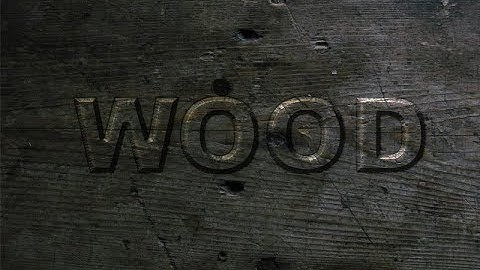 How To Create Wood Text Effect in Adobe Photoshop
