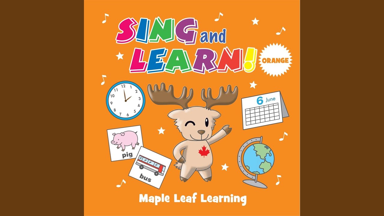 Maple leaf learning the vowel song