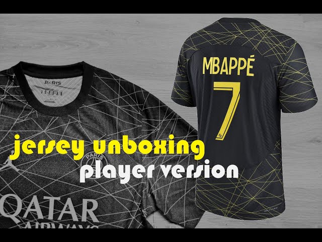 Jersey Unboxing - 22/23 Mbappe PSG 4th (Player Verion) - YouTube