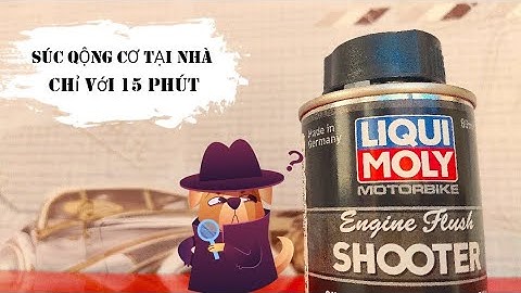[ SÚC ĐỘNG CƠ ] Liqui moly engine flush tại nhà chỉ với 15p