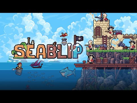 Seablip - НОВЫЙ СИМУЛЯТОР ПИРАТОВ В ОТКРЫТОМ МИРЕ. Обзор SEABLIP НА РУССКОМ и первые впечатления