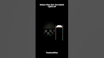Walten Files: Bon The Rabbit #garrysmod #sandbox #nextbots #gaming #shorts