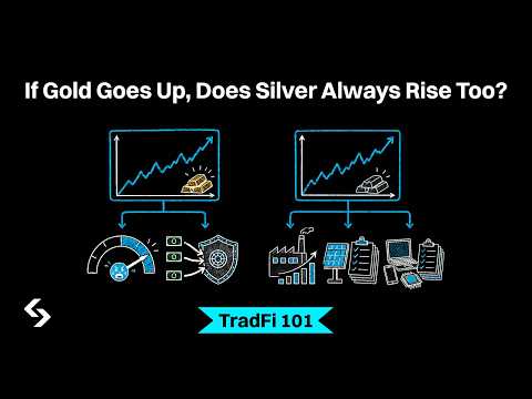 Does Silver Follow Gold? Precious Metals, Industrial Demand & Sentiment | TradFi 101