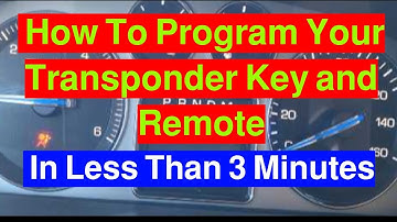 How To Program Your 2007_2012 Cadillac Escalade Transponder Key and Remote In Less Than 3 Minutes