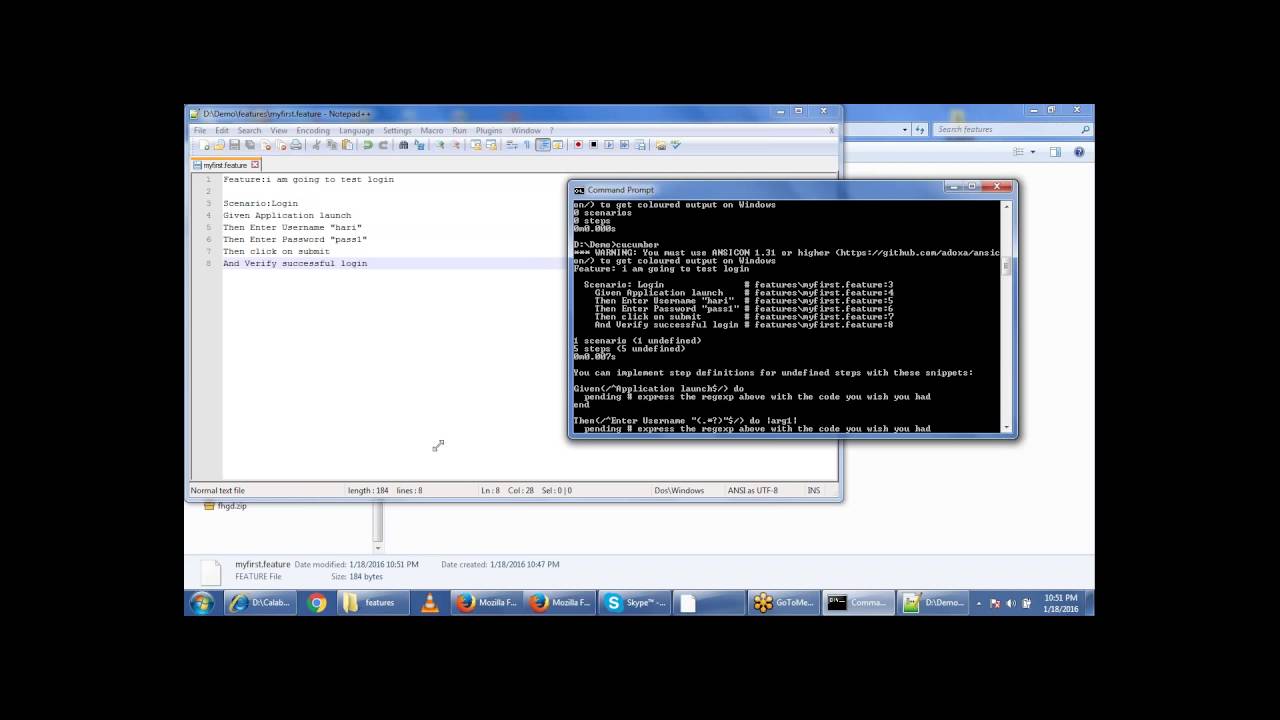 Cucumber Ruby Tutorial _ Installation – DUCY