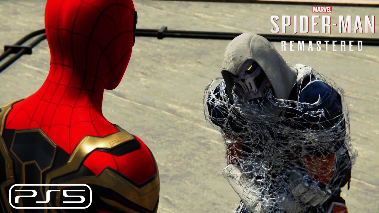 Marvel's Spider-Man Remastered PS5 Gameplay | Spider-Man vs Taskmaster ...