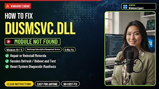 How to Fix dusmsvc.dll and Data Usage Errors!