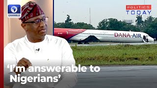 'I Am Answerable To Nigerians', Festus Keyamo Defends Suspension Of Dana Airline | Politics Today
