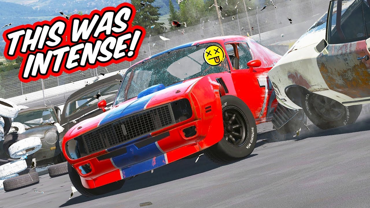 WHO THOUGHT FIGURE 8'S WERE A GOOD IDEA?! // Wreckfest Online Racing & Demo Derby