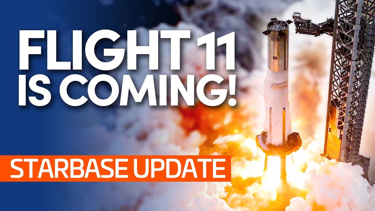 Starship Flight 11 Preps Begin! | Starbase Update | 19:13 | NASASpaceflight | 1.4M subscribers | 87,677 views | Premiered 19 hours ago