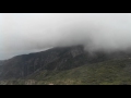 Niebla, pico del Juanar.