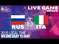Russia vs. Italy | Full Game | 2019 IIHF Ice Hockey World Championship