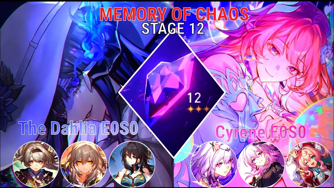 New MOC 3.8| The Dahlia E0S0 & Cyrene E0S0| Honkai Star Rail