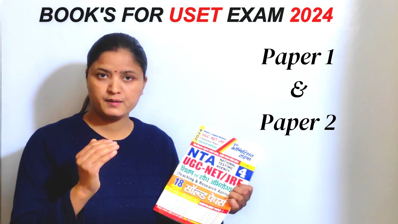 Best Books For USET Exam 2024 USET 2024 SET Exam Best Books