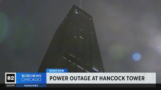 Power outage on Christmas morning at former Hancock Center