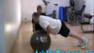 Details Stability Ball Push Ups - Home Chest Workout Core Exercises Update