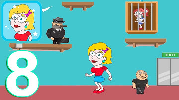 Save Girl Rescue Game Gameplay Walkthrough Part 8 Level 365-405 (IOS/Android)