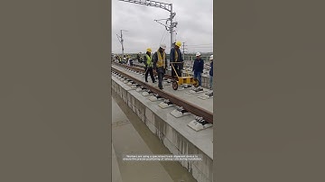 Precision on the Rails: Track Alignment and Calibration During Railway Construction