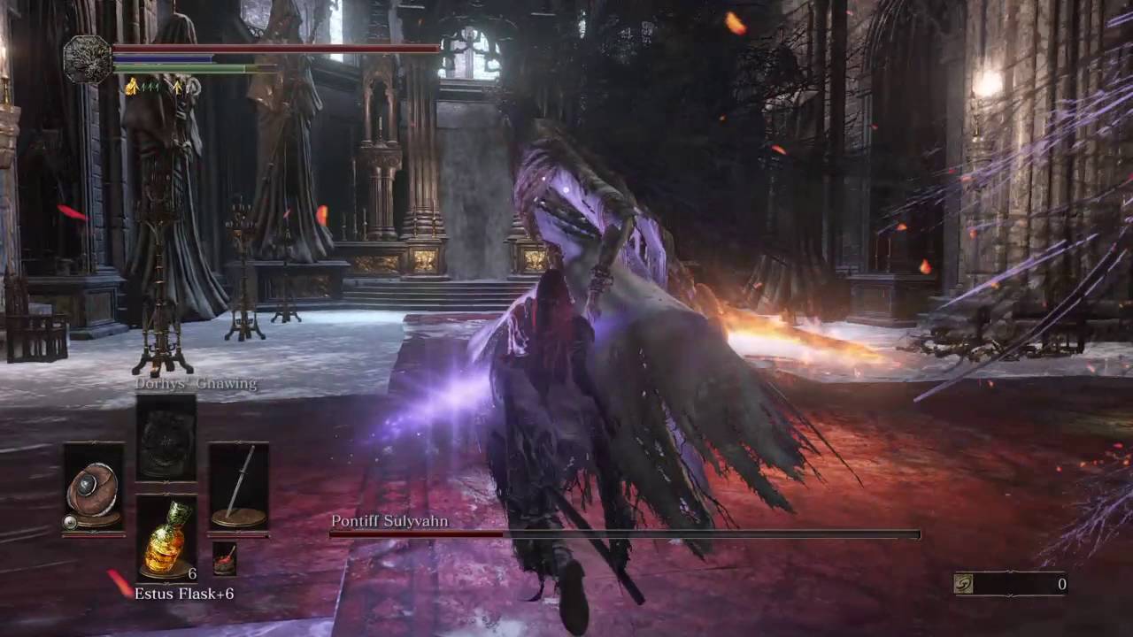 DARK SOULS III - Beautiful Sulyvan parry