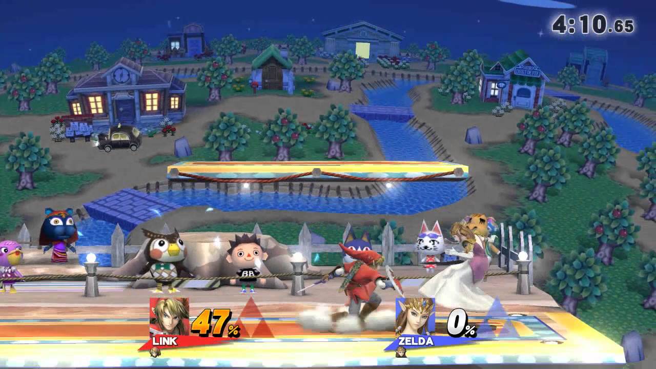 Nimious (Link) Vs. Nayru (Zelda) SSB4 Friendlies Match 1 super smash bros. characters
