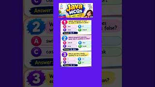 Java MCQs #computerscience #objectorientedprogramming #javaprogramming#javaforbeginners#javatutorial