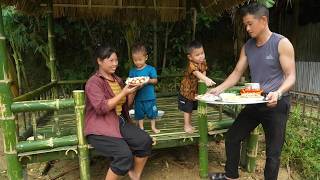 Completing 80% of your family dining area - a guide on how to make a delicious banana blossom dish.