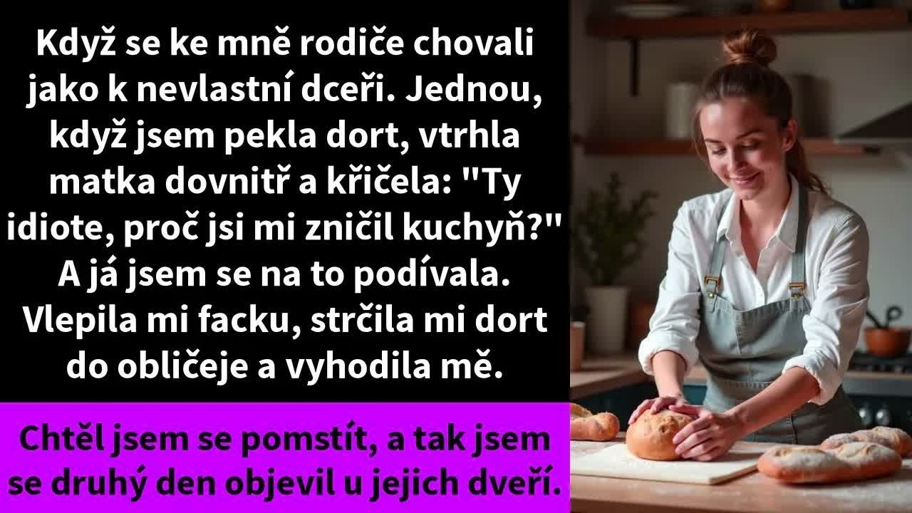 Máma mi rozmáčkla dort po obličeji a táta mě vyhodil z domu s tím, že jen ztrácím čas. Vlastní rodiče mě zavrhli za to, že jsem dělala jedinou věc, která mi dělala radost – pečení. Té noci jsem...