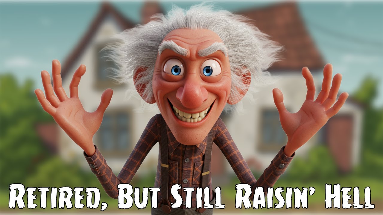 🎵 Retired But Raisin' Hell - Funny Country Comedy Song About Aging | The Unrepentant Senior’s Anthem