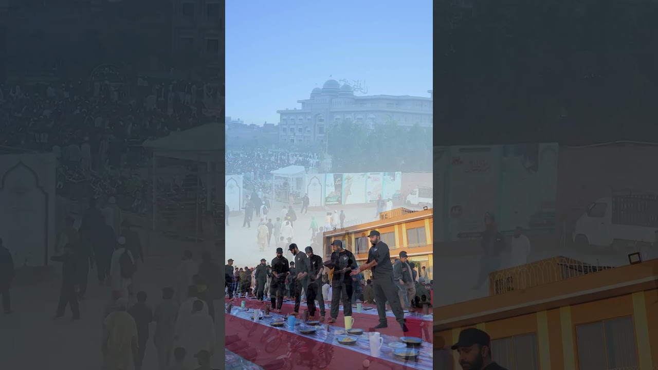 Iftar in Markaz-e-Mustafa | Ramzan 2025 | Muhammad Raza Saqib Mustafai