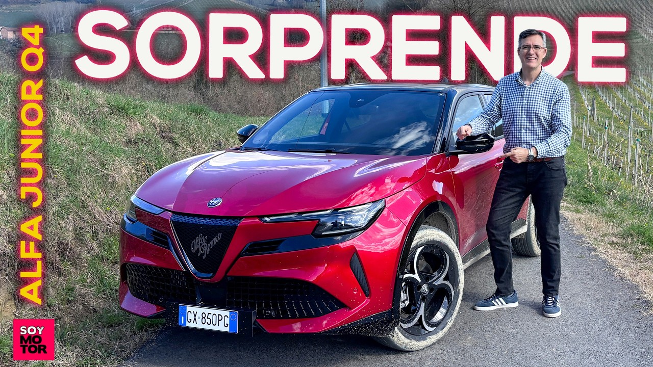 PRUEBA ALFA JUNIOR HÍBRIDO Q4 | Sorpresa al volante del SUV 4x4 etiqueta eco | Coches SoyMotor.com