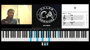 Caleb Adenuga - "He's Able" by Deitrick Haddon feat Darwin Hobbs (Piano Cover)