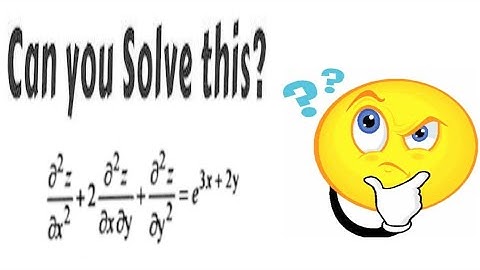 partial differential equations ||in Tamil || differential equation