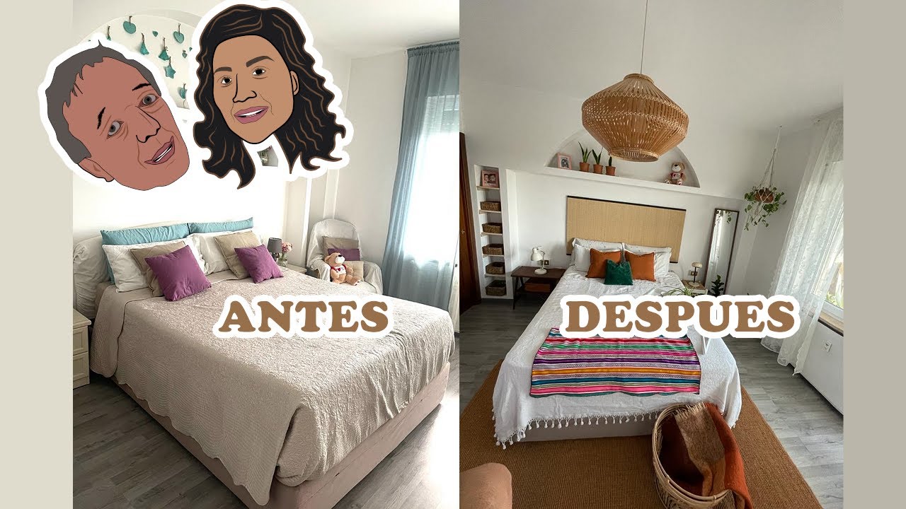 Transformación de mi dormitorio - Transformación de habitacion - YouTube