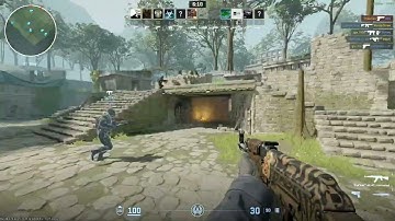 Counter Strike 2 on Steam Deck: Arms Race Performance Analysis (Shoots map)