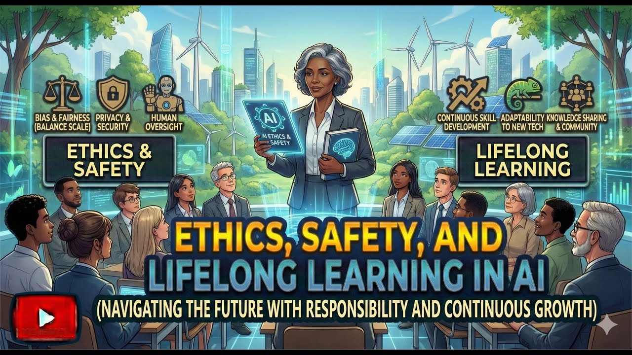 Learning AI and Robotics – Ethics, Safety, and Lifelong Learning in AI. Class 10  Chapter 6  Topic 4