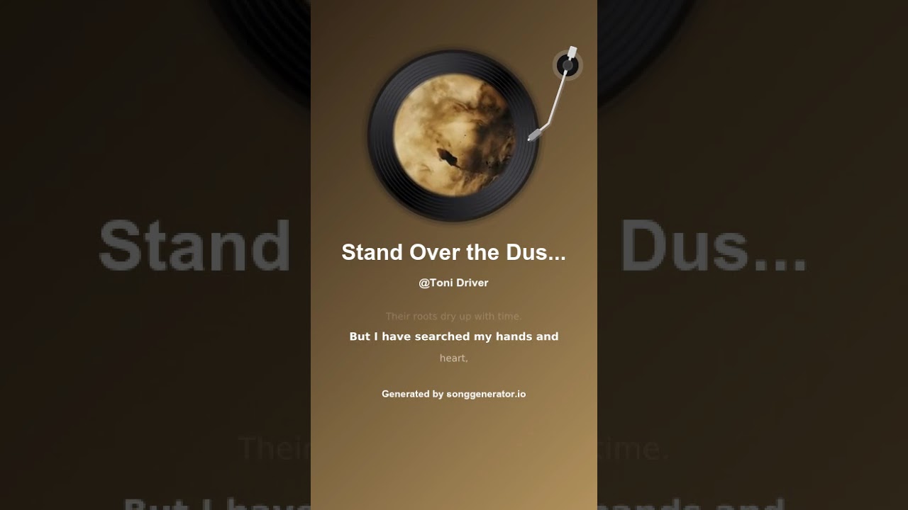 Stand Over the Dust