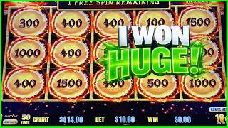 I FINALLY WON HUGE ON PANDA MAGIC DRAGON LINK SLOT