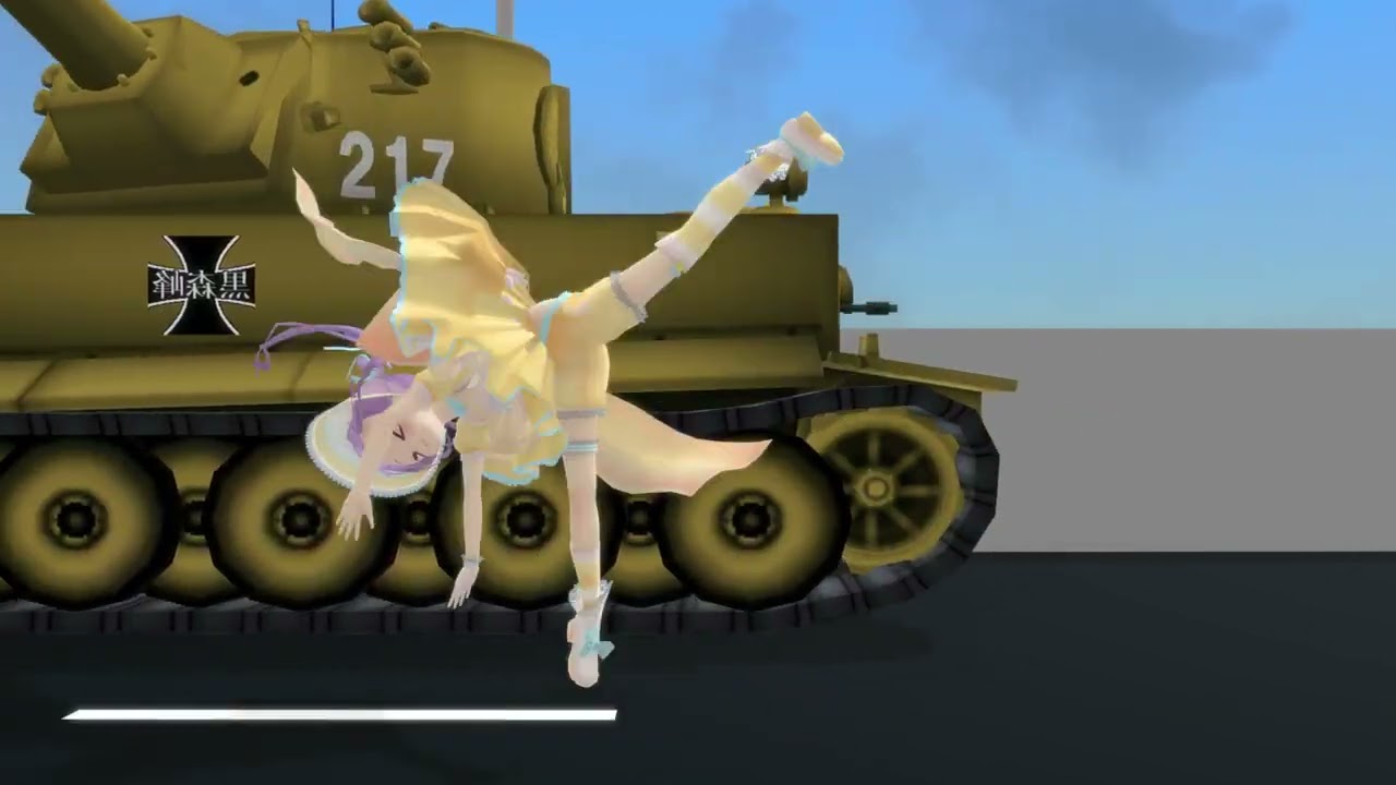 【MMD】ローリンガール【転がってみた】もちひよこ