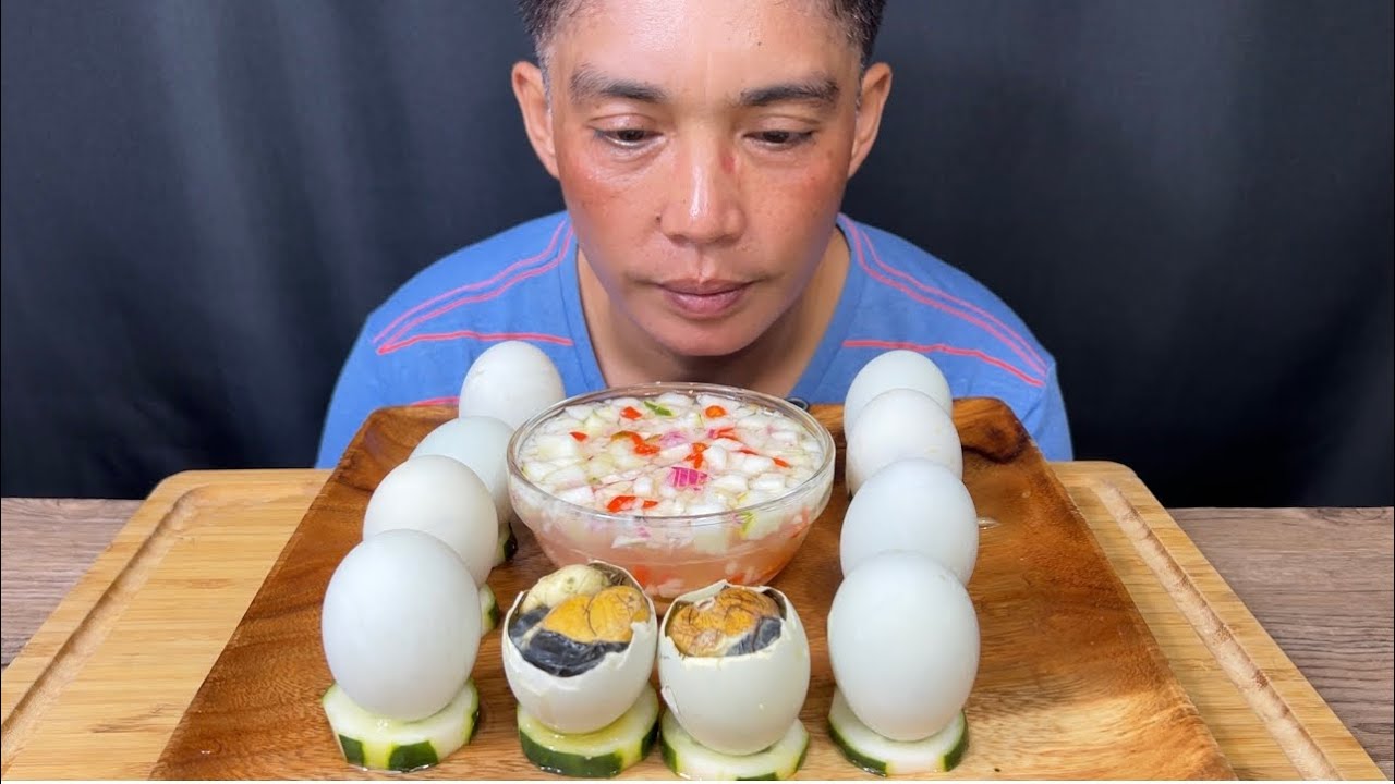 10pcs Balut Mukbang Asmr | Filipino food | Mukbang Philippines 
