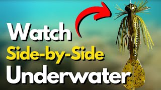 The MOST Effective Retrieve for a Jig (Side-by-Side Underwater)