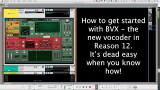 Bvx Reasons New Vocoder - How To Get Started