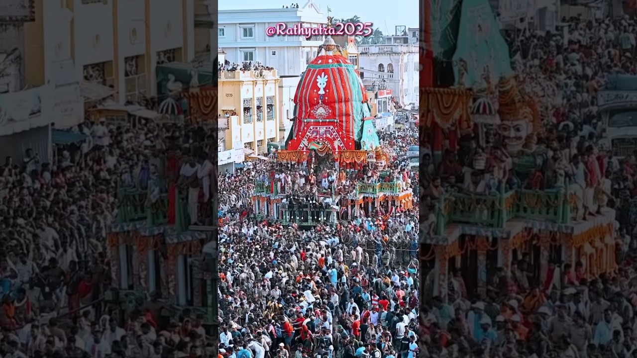 🙏 27 Jun ⭕❗⭕ Rathayatra Puri 2025 * Live Rath Yatra Live Ratha Yatra Jay Jagannath Rath Status