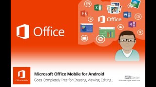 How to use MS office in mobile   a short tutorial video especially designed for students