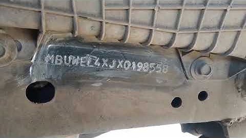 SML WT50TC BUS CHASSIS NUMBER LOCATION