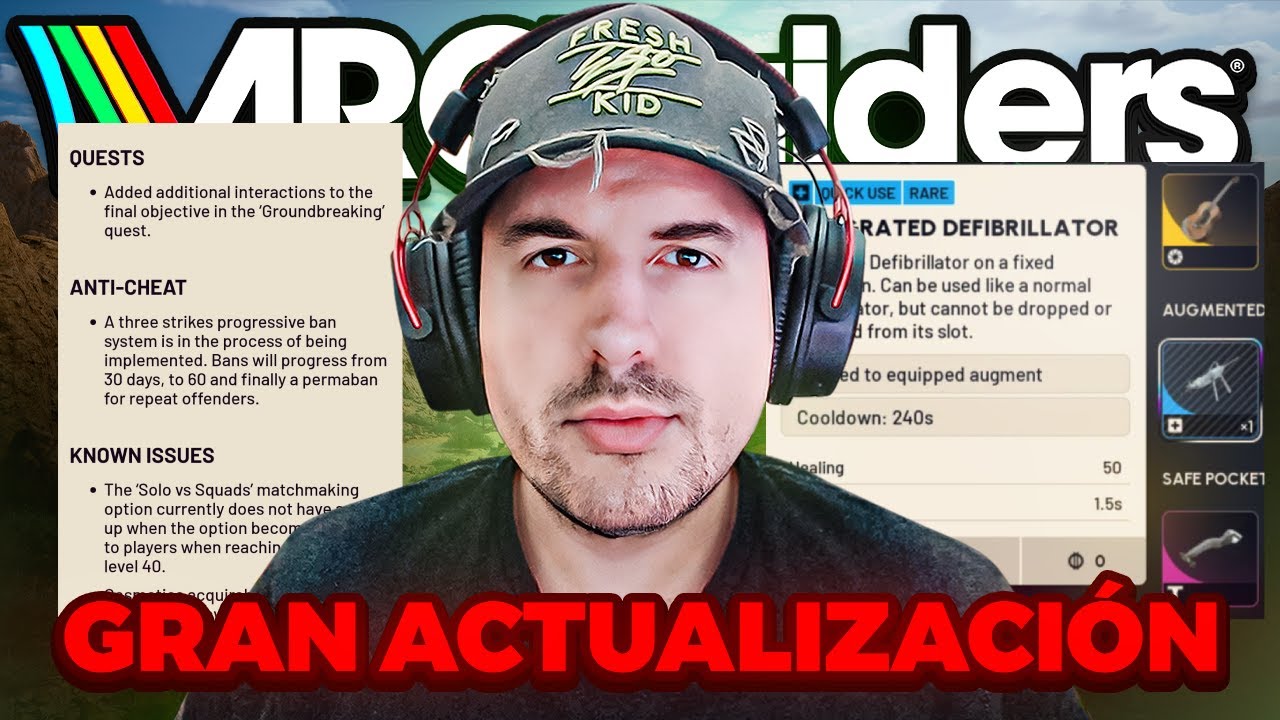 EL GRAN PROBLEMA DE LA NUEVA SUPER ACTUALIZACIÓN DE ARC RAIDERS... (perdonan a los hackers)