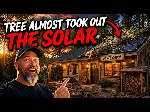 TREE ALMOST TOOK OUT THE SOLAR