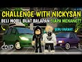 Challenge bareng nickysanid di cdid balapan seru siapa yang menang  cdid v16 roblox