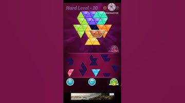 Block triangle puzzle 6Mania level 30