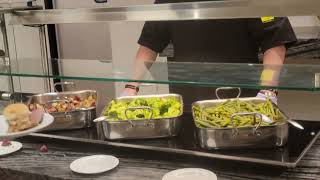 Lexus Club at Globe Life Field. food offerings tour.